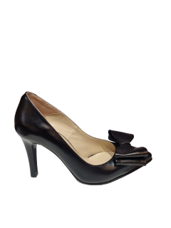 Pantofi eleganti dama Diane Marie P 111F, piele naturala, negri