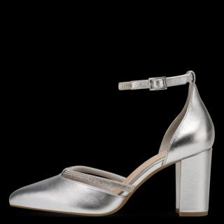 Pantofi eleganti dama Marco Tozzi 2-82404-42, argintiu