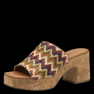 Papuci casual cu toc Tamaris 1-27212-44