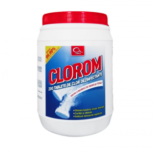 Dezinfectant tablete clor - 200 buc CLOROM