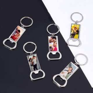 Breloc desfacator de sticla, personalizat cu fotografie