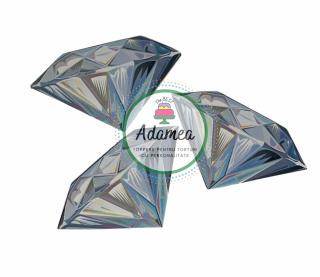 Set de 3 toppere de tort cu diamante