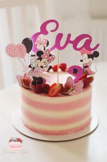 Suita party Minnie roz