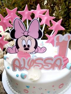 Topper baby Minnie roz