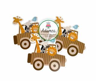 Topper frontal cu masina safari
