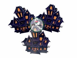 Topper tort cu castel bantuit