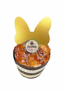 Topper tort cu fundita auriu mat pentru torturile Minnie