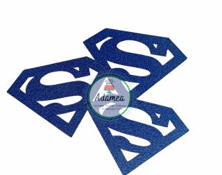 Topper tort cu simbolul lui SUPERMAN