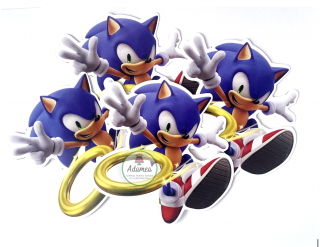 Topper tort Sonic cu inel