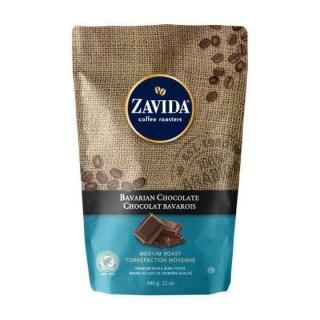 Cafea boabe Zavida Bavarian Chocolate cu aroma de ciocolata bavareza, 340g