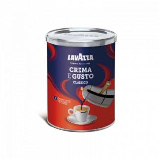 Cafea macinata cutie metalica Lavazza Crema e Gusto, 250gr