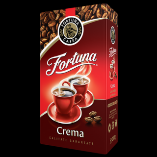 Cafea macinata Fortuna Crema, 250 g