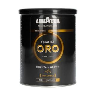 Cafea macinata Lavazza Qualita Oro Mountain Grown cutie metalica, 250g
