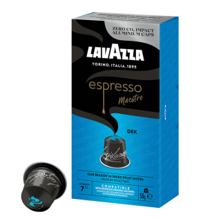 Capsule aluminiu Lavazza Dek(Decofeinizata) Compatibile Nespresso, 10 buc