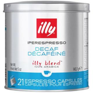 Capsule Cafea illy Iperespresso decofeinizata, 21 buc