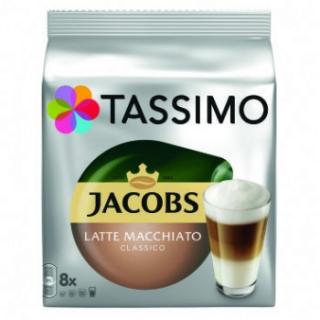 Capsule cafea Jacobs Tassimo Latte Machiato, 8 portii