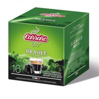 Capsule Carraro Brasile Pure Arabica Dolce Gusto, 16 buc
