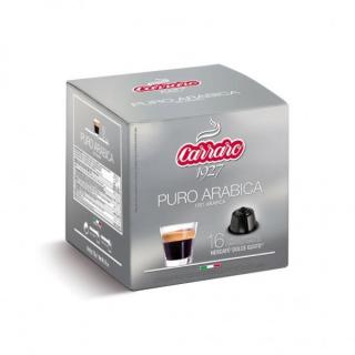 Capsule Carraro Puro Arabica Dolce Gusto, 16 buc