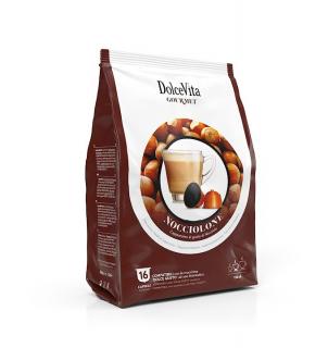 Capsule Dolce Vita Nocciolone Compatibile Dolce Gusto, 16 buc