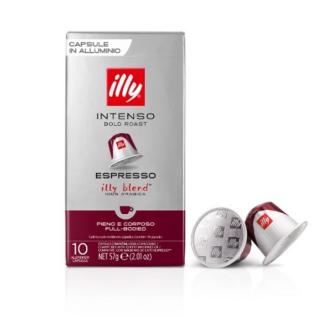 Capsule illy Espresso Intenso 100% Arabica Nespresso, 10 buc