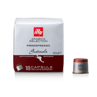 Capsule Illy Iperespresso Monoarabica Guatemala, 18 buc