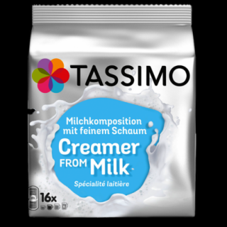 Capsule lapte Jacobs Tassimo Creamer Milk, 16 buc