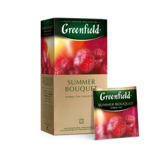 Ceai de plante Greenfield Summer Bouquet, 25 plicuri
