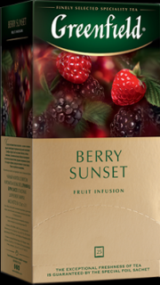 Ceai Greenfield Berry Sunset, 25 plicuri