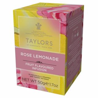 Ceai limonada de trandafir Taylors of Herrogate, 20 pliculete