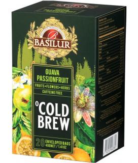 Ceai rece Basilur Brew Guava Si Passionfruit, 20 plicuri