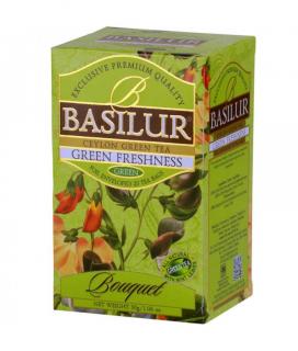 Ceai verde Basilur Green Freshness, 20 plicuri