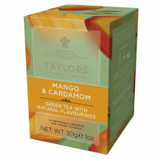 Ceai verde cu mango si cardamom Taylors of Harrogate, 20 plicuri
