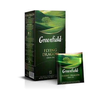 Ceai verde Greenfield Flying Dragon, 25 plicuri