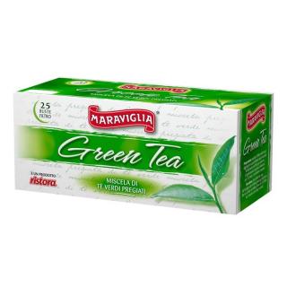 Ceai verde Ristora Maraviglia Green Tea. 25 plicuri