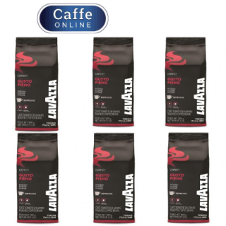 PACHET PROMO 6 x Cafea boabe Lavazza Gusto Pieno, 1kg