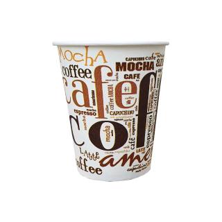 Pahare carton Coffee Coffee 8 oz, 50 buc