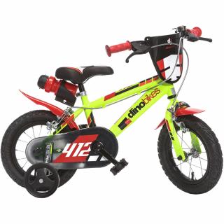Bicicleta copii Dino Bikes 12  412 galben