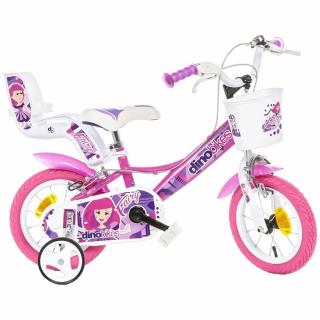 Bicicleta copii Dino Bikes 12  Fairy roz
