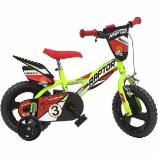 Bicicleta copii Dino Bikes 12  Raptor galben
