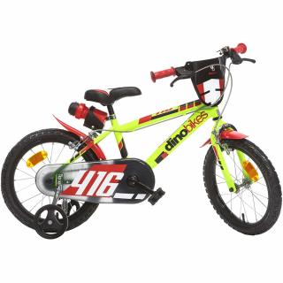 Bicicleta copii Dino Bikes 16  416 galben