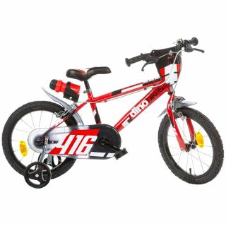 Bicicleta copii Dino Bikes 16  416 rosu