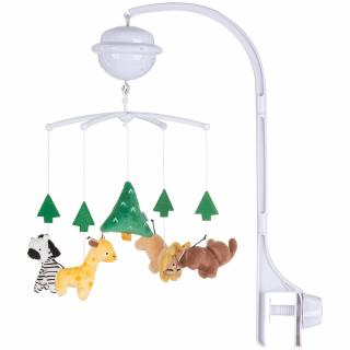 Carusel muzical pentru patut cu proiector Chipolino Jungle