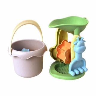 Eco sandpit set pentru nisip cu moara de apa 8 piese Magni