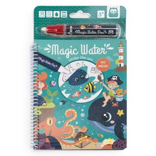 Markerul magic - carte de colorat cu apa Adancul oceanelor