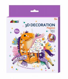 Puzzle 3D decor perete, unicorn, Avenir