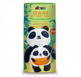 Set de cusut pentru copii, panda din plus, Avenir