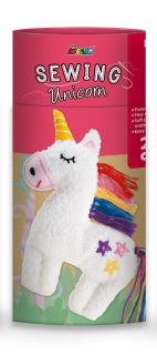 Set de cusut pentru copii, unicorn din plus, Avenir