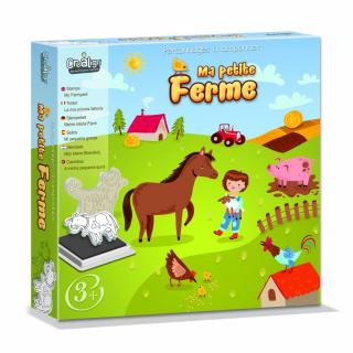 Set de stampile povesti de la ferma Crealign