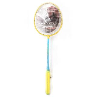 Set rachete badminton galben-ablastru