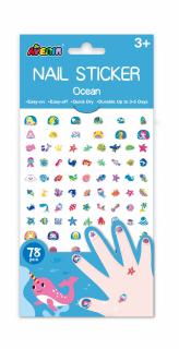 Stickere pe unghii 78 bucati, ocean, Avenir